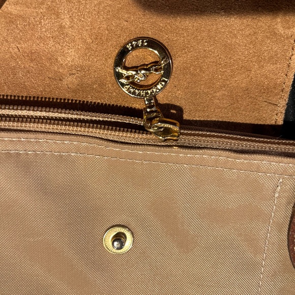 Longchamp XS Tote Bag Tan Beige Cute - Picture 7 of 13